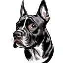 3 headed dog tattoo design idea