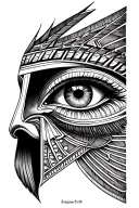 Horus Eye Name Enrique Date 09-03-18 tattoo design idea