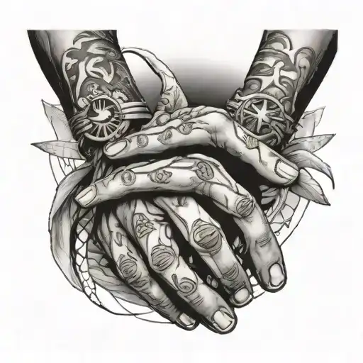 Gods Plans, His Hands tattoo design idea