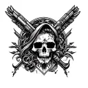 Rebel tattoo design idea