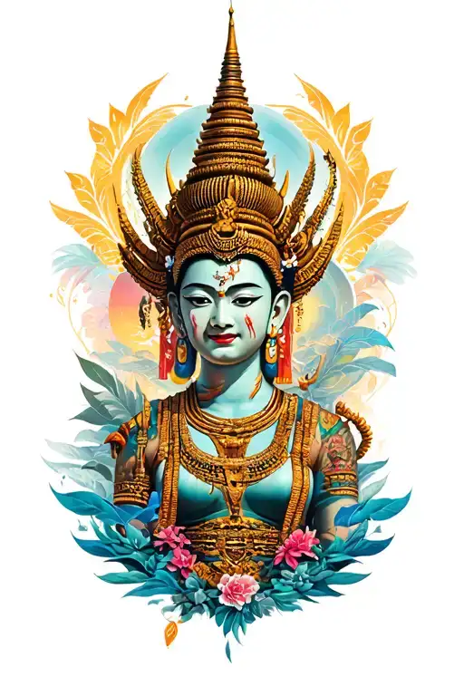 Thailand themed tattoo tattoo design idea
