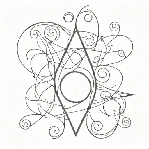 sandevistan simple lines back tattoo tattoo design idea