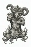 humble beast tattoo design idea