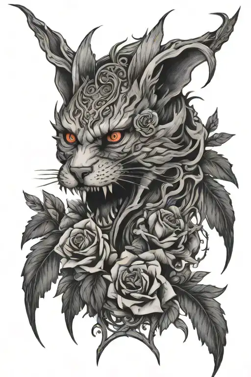 Bad Omen tattoo design idea