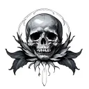 Titanium tattoo design idea