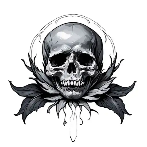 Titanium tattoo design idea