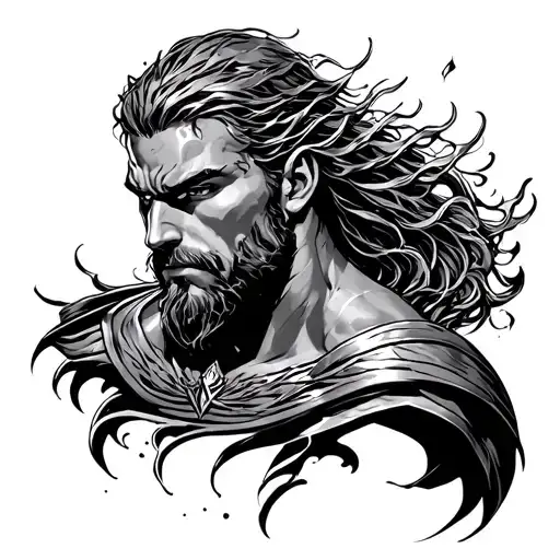 Aquaman tattoo design idea