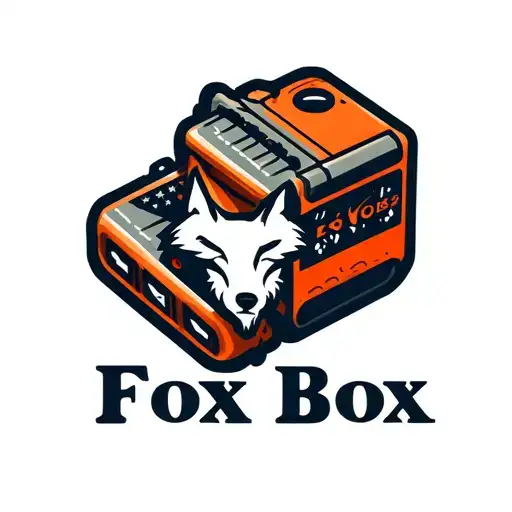 "Fox Box" "Fox Box" "Fox Box" Logo for a mobile battery pack. Battery pack is for the military. tattoo design idea
