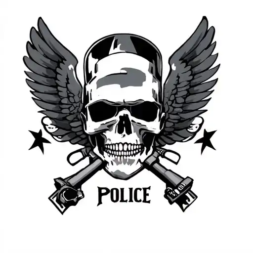 Police 1312 Tattoo tattoo design idea