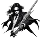 Alucard de Hellsing tattoo design idea