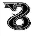 2018 In Roman Numerals tattoo design idea