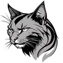 Hellcat tattoo design idea