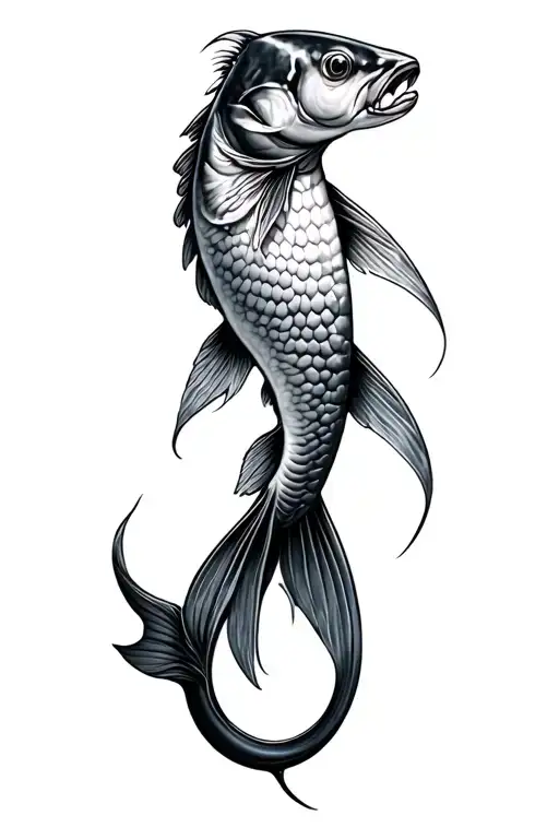 Ichthys tattoo design idea