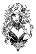 Hel tattoo design idea