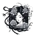 Omamori tattoo design idea