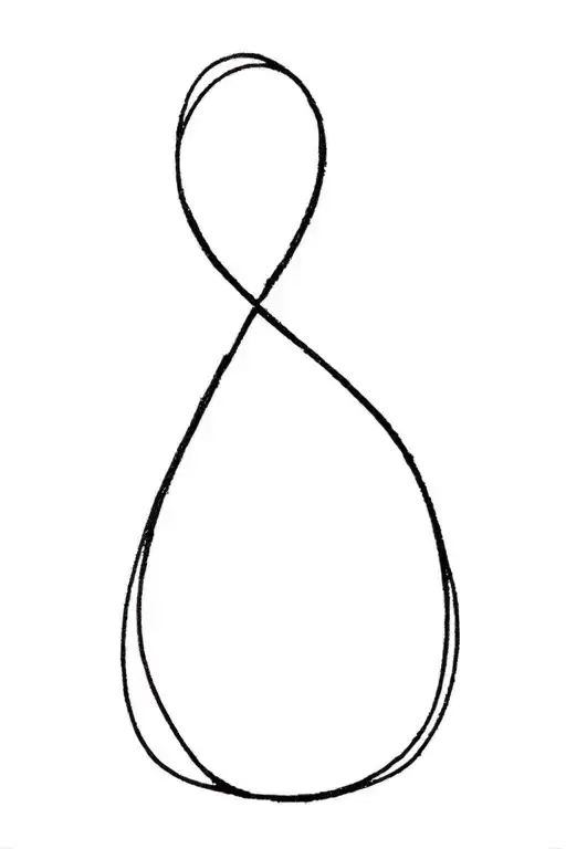 Children are an infinity sign tattoo design idea