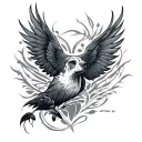 matthew 6:34 tattoo design idea