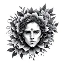 matthew 6:34 tattoo design idea