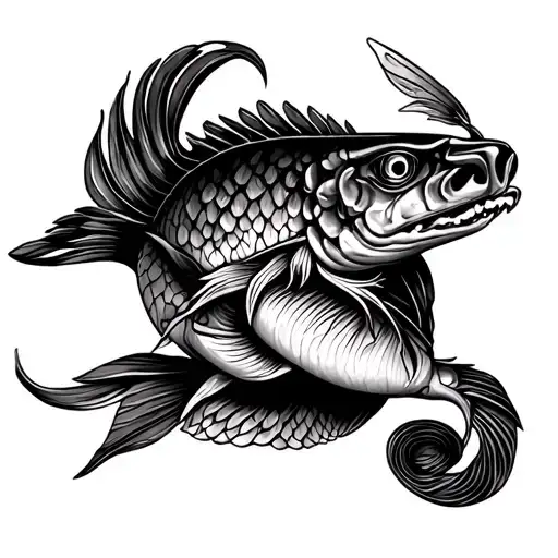 Cajun tattoo design idea