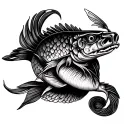 Cajun tattoo design idea