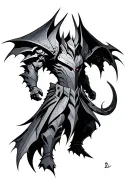 mordekaiser,aatrox symbol tattoo design idea