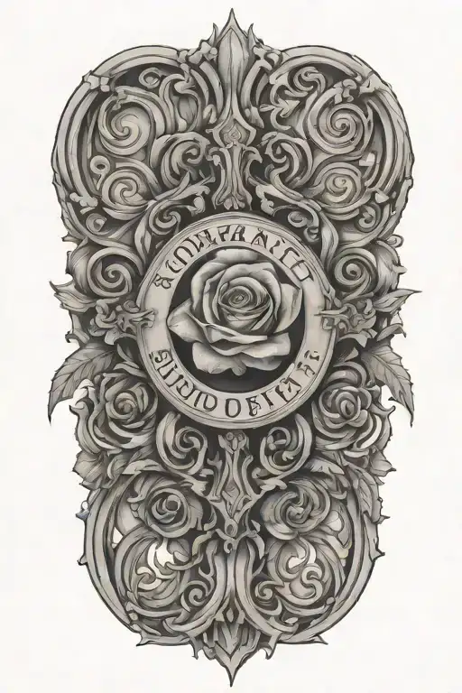 Romans 8:11 tattoo design idea