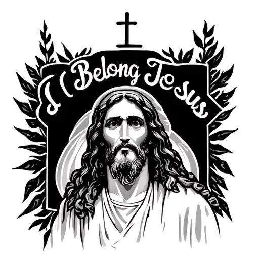 I Belong To Jesus tattoo design idea