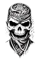 Hollywood undead tattoo design idea