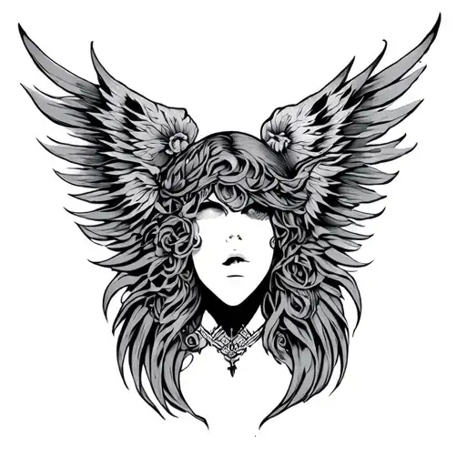 Uriel, Gemini, Saltillo tattoo design idea