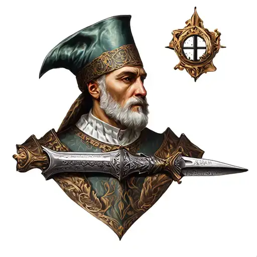 The Inquisition tattoo design idea