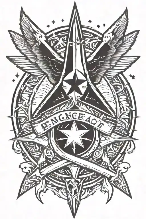 Mass Effect's Renegade Star tattoo design idea