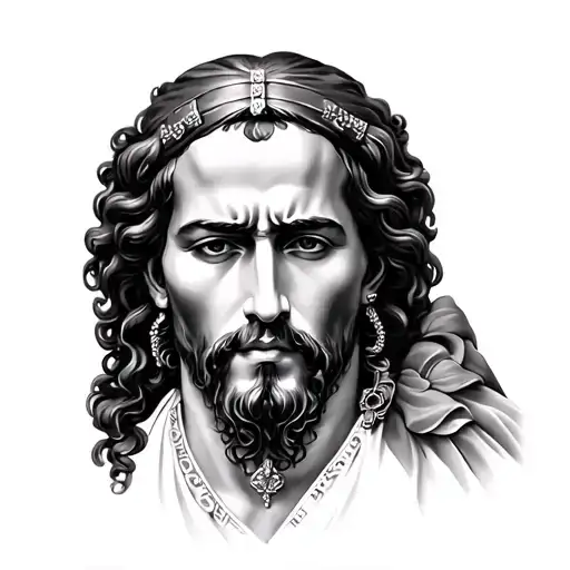 San Judas Tadeo tattoo design idea