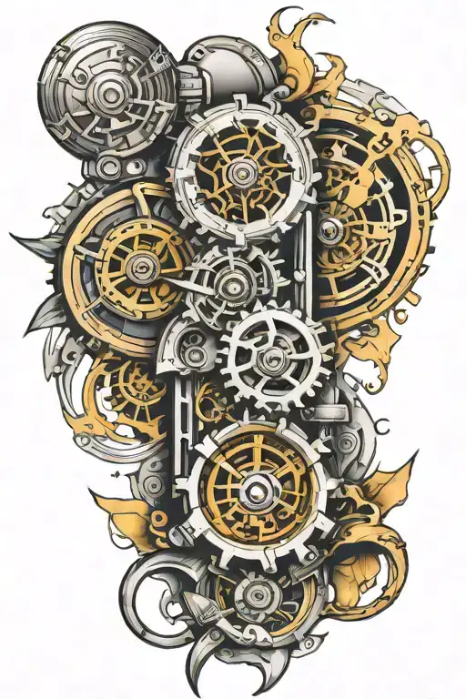 biomechanic tattoo design forearm tattoo design idea