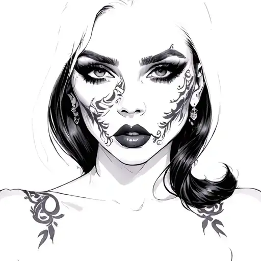 Slut tattoo design idea