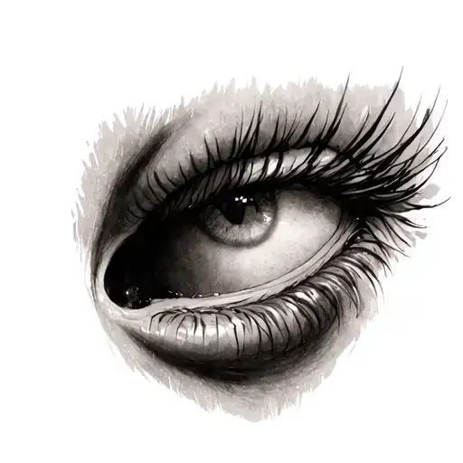 turning over the change of emotion tattoo design idea