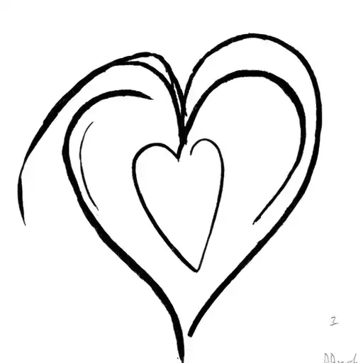 heart attack date 5th January 2025 tattoo design idea