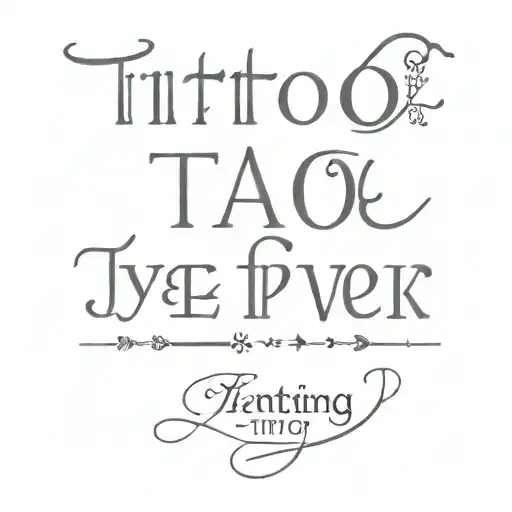 Lettering tattoo typewriter font tattoo tattoo design idea