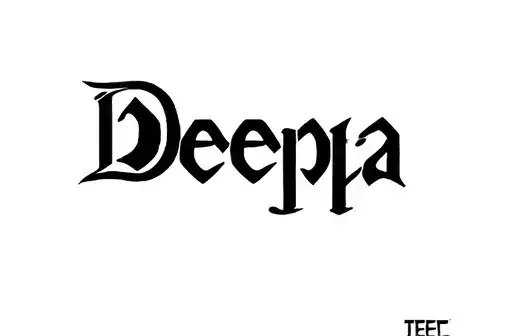 "Deepa " tattoo design idea