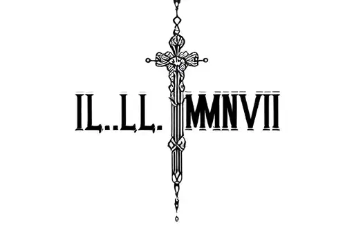 "Still standing" "ll.ll.MMVII" tattoo design idea