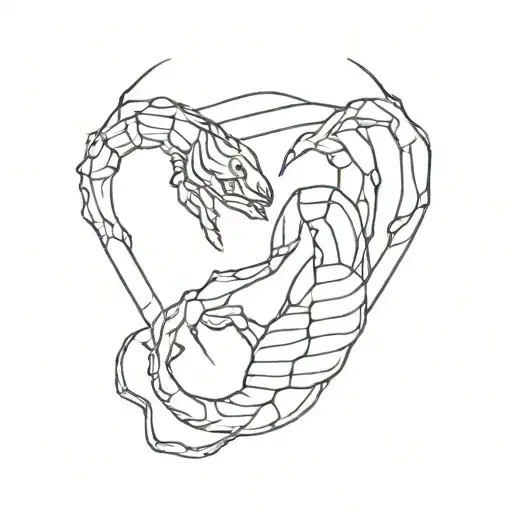 Alexandra, Scorpio, Montreal tattoo design idea