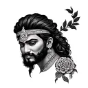 RAMPLE RAJPUT tattoo design idea