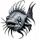 Angler Fish tattoo design idea