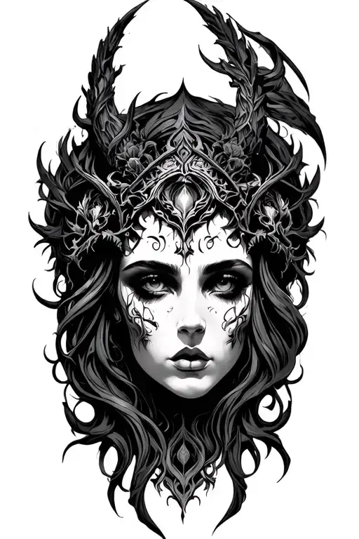 Hecate tattoo design idea