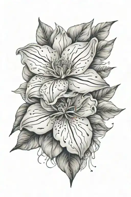  Poinceta flower on the top of the hand tattoo design idea