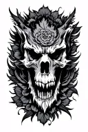 February tattoo design idea