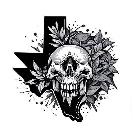 Houston Texas tattoo design idea