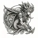 yugioh tattoo design idea