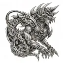 yugioh tattoo design idea