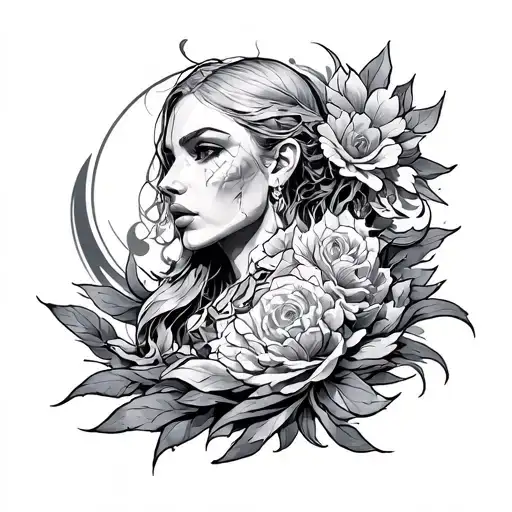 Solo Leveling tattoo design idea