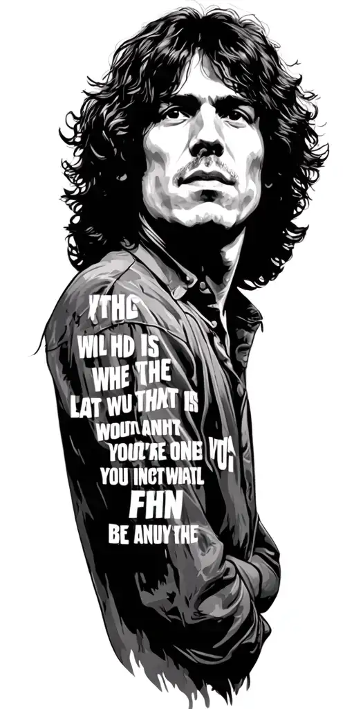 Jamie Webster, oasis jim morrison AC/DC led zeppelin pink Floyd  quotes  tattoo design idea